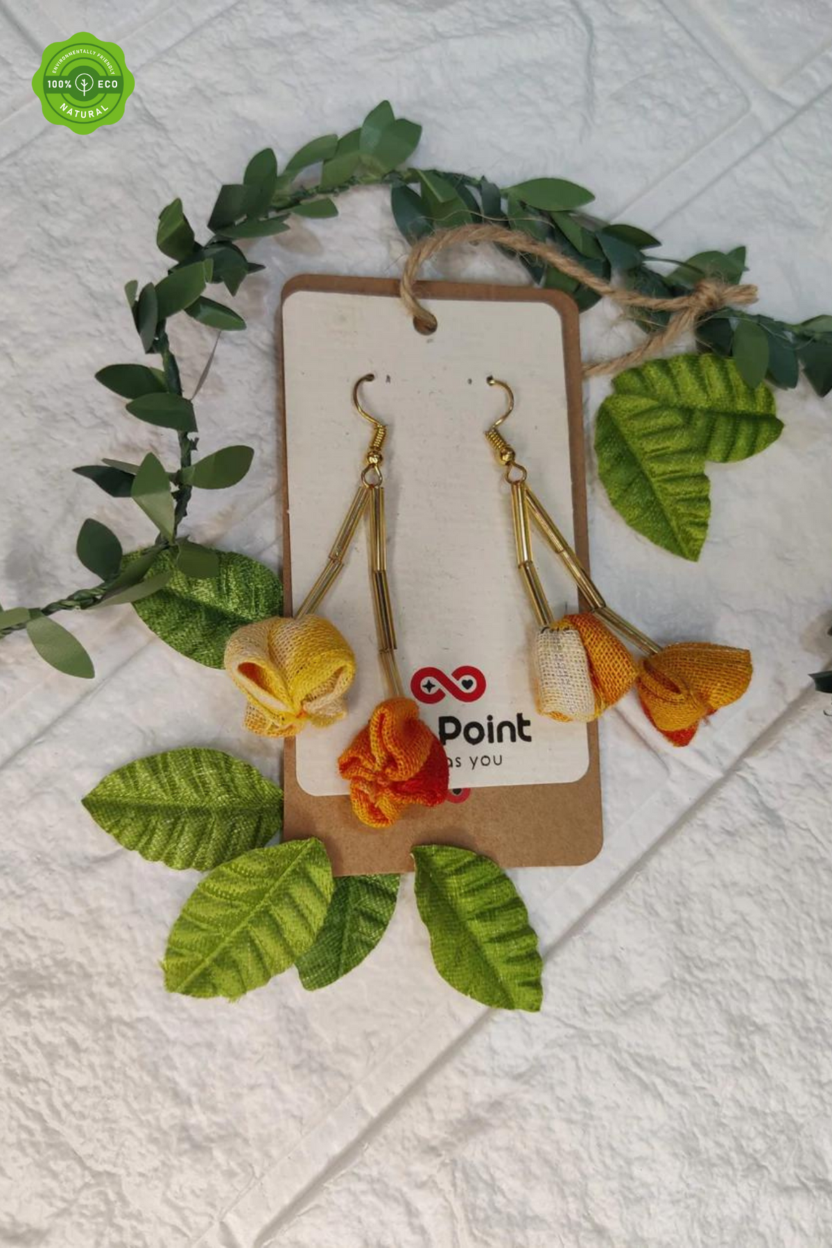 Marigold earrings