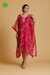 Pink Bandhani Kaftan