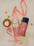 Peach mobile sling bag