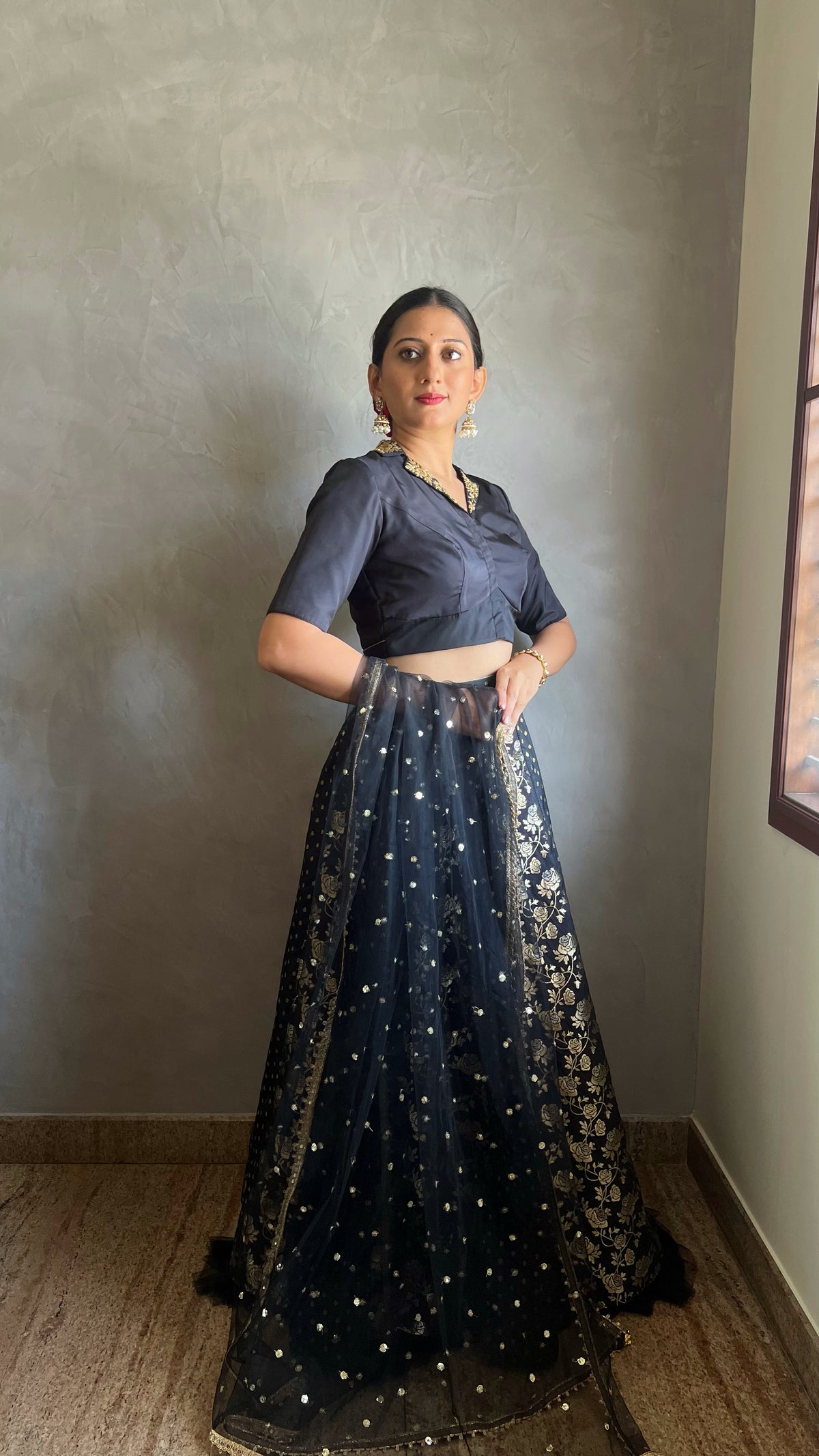 Kalidar Lehenga Set