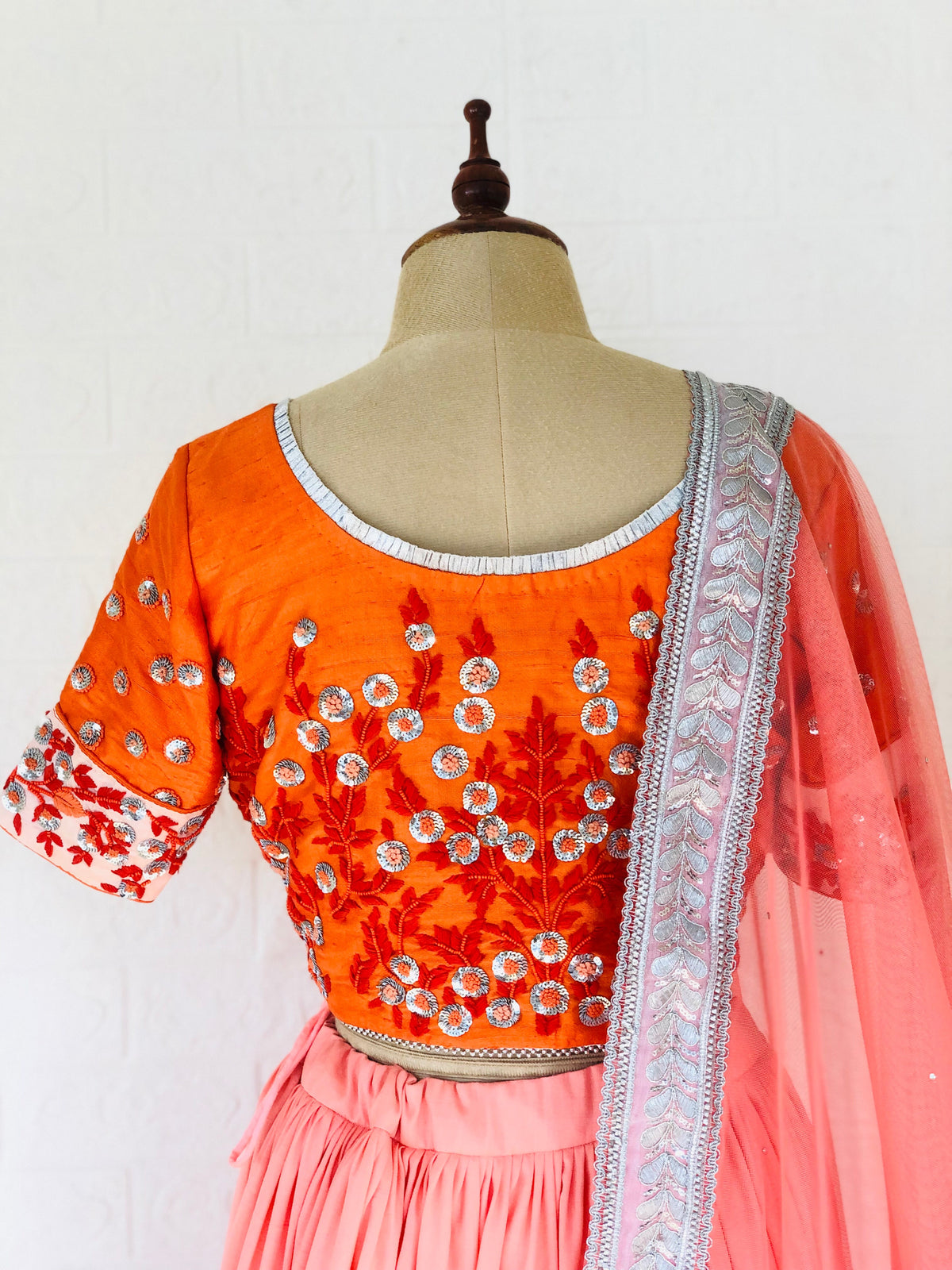 Orange Lehenga