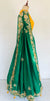 Emerald Green Lehenga With Attached Dupatta