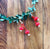 Red-beaded Earrings