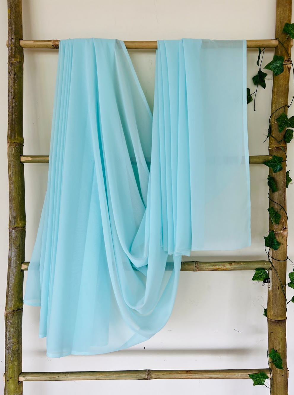 Sky Blue One Shoulder Dress