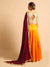 Orange Sequins Lehenga set