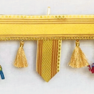 Gold Bordered Toran