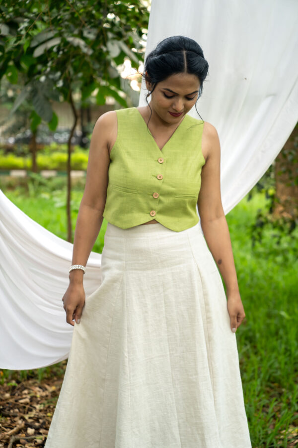 Selene linen skirt - Image 3