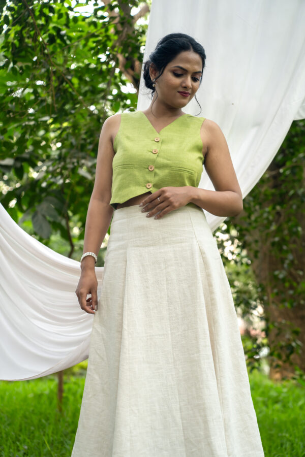 LINEN SKIRT