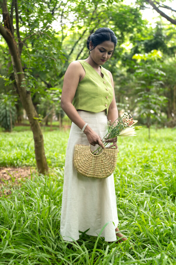 Selene linen skirt - Image 4