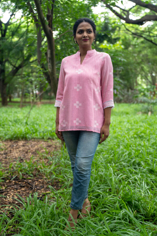 Rose short kurta