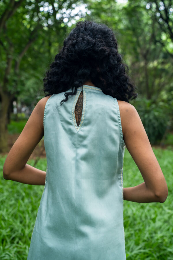 OVIYUM KURTA(teal) - Image 4