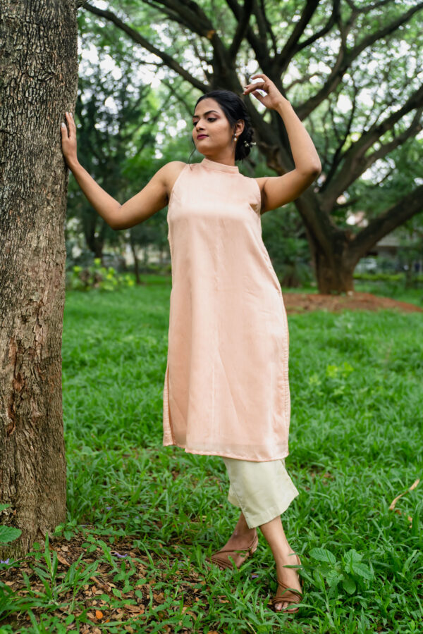OVIYUM KURTA(peach) - Image 5