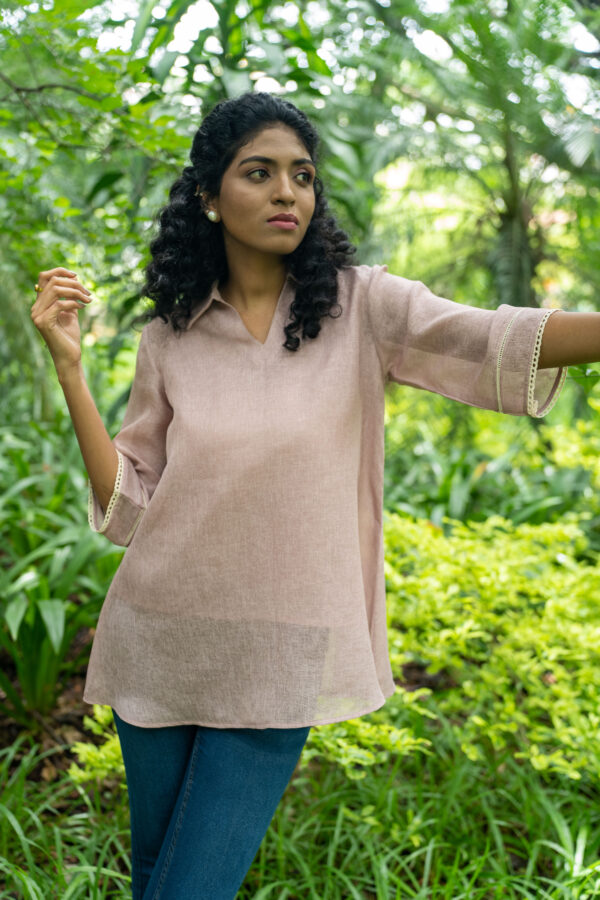 Zia jute kurta - Image 6