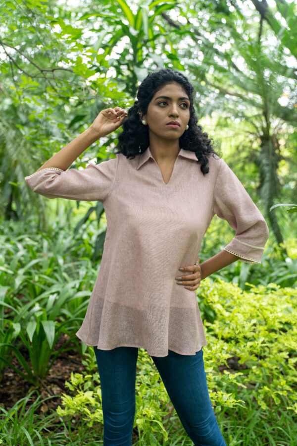 Zia jute kurta - Image 4