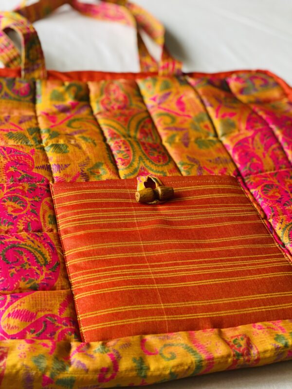 Quilted Laptop Bag - Image 2