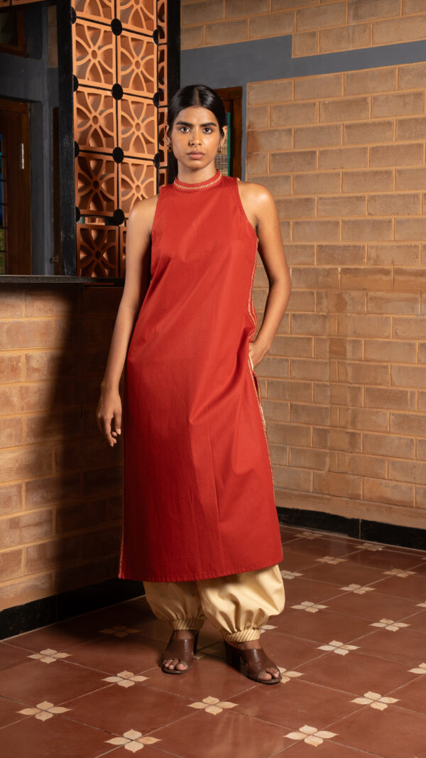 HALTER NECK KURTA
