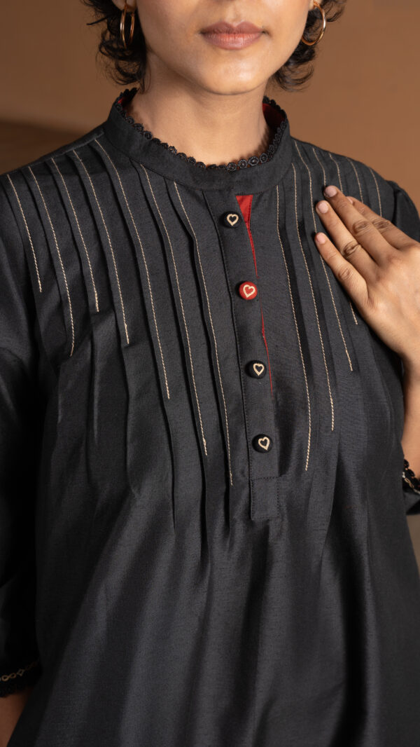 NITHYA KURTA(black) - Image 2