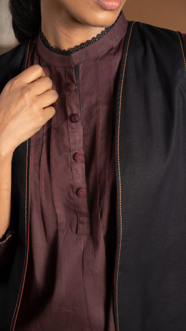 NITHYA KURTA(coffee) - Image 5