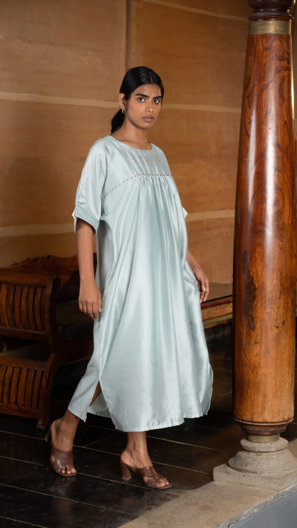 MEGHAM KURTA(teal) - Image 4