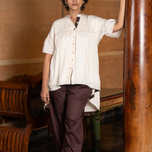 ARUVI CHIC TOP (off white)