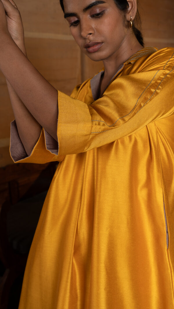 AHAANA KURTA (mustard) - Image 4